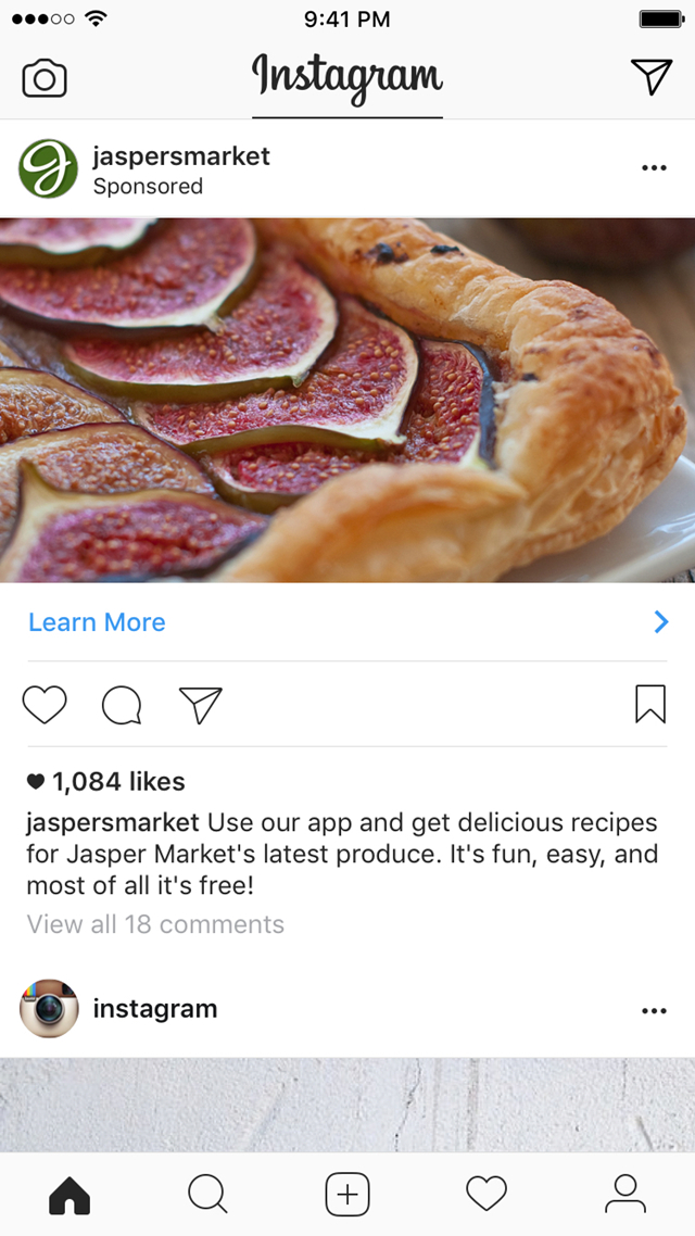 Instagram广告设计要求