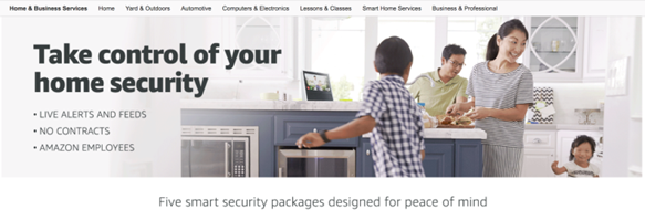 聚焦智能家居市场！亚马逊推出家居安全服务平台