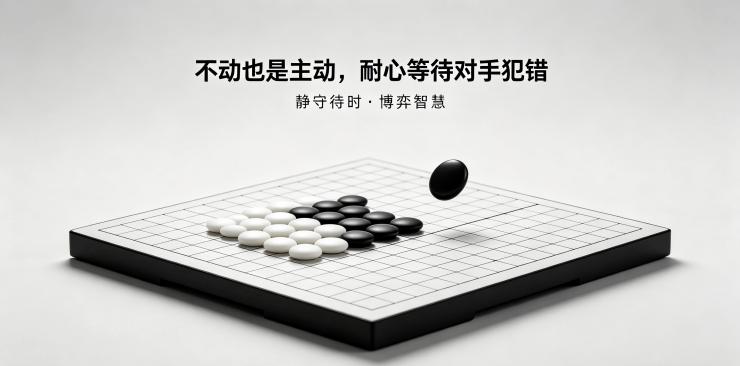 怎么样“等着竞争对手犯错”？